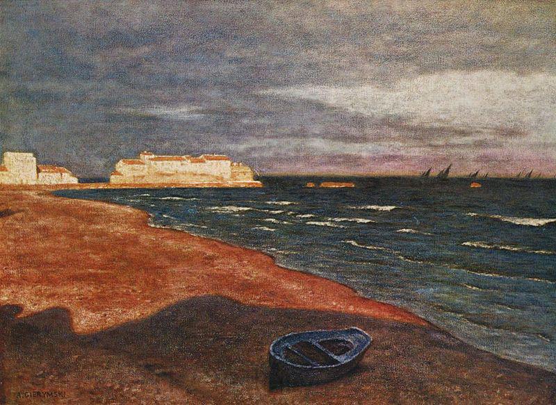 Aleksander Gierymski Sea. France oil painting art